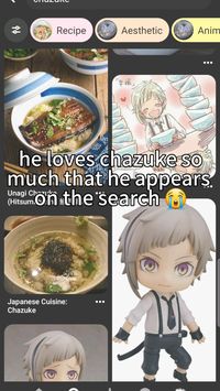 dont remind me abt that fic please🙏  #bsd #bungoustraydogs #atsushi #food #chazuke