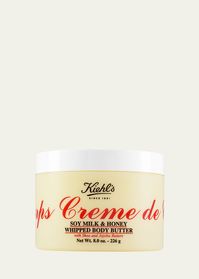 Find KIEHL'S SINCE 1851 Creme De Corps Soy Milk & Honey Whipped Body Butter, 8 Oz on Editorialist. This luxuriously scented cream is light on skin yet rich in 24hour hydration. This formula is quickly absorbed to deliver deep moisturization with an addictive scent.8 oz.Made in