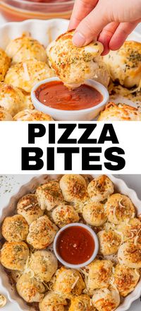 Pizza Poppers – These mini pizza bites, also known as Pizza Poppers, are the perfect easy appetizer for your next get-together. Pizza appetizers, easy hot appetizers, hot appetizers, warm appetizers, hot appetizer, easy party appetizers, pizza recipes, pizza bite, pepperoni pizza, easy snack bites, snack pizza, pizza aesthetic.