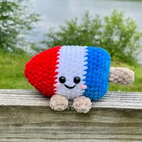 Firecracker Popsicle Amigurumi Free Crochet Pattern - Wonder Crochet