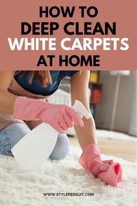 Discover effective methods and tips to keep your carpet spotless, from removing stains to maintaining its pristine condition. Get the ultimate guide to clean white carpets and keep them looking fresh!