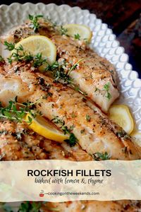 This Rockfish recipe is easy to prepare, incredibly delicious with just a few simple fresh ingredients, and the presentation is stunning! In this recipe, you'll learn how to bake a whole Rockfish and Rockfish fillets.