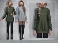 Ashley Sweater Dress. for Sims 4 at ModsHost! A cozy sweater dress in 20 colors. Base Game Compatible New Mesh All Lods HQ Compatible Shadow, Specular, and Normal Maps Custom Thumbnail Play Tested Everyday, Party, and Cold Weather Outfit Categories Not Allowed for Random Type: Outfits Recoloring Allowed: Yes – Do not include mesh Polycount LOD 0 (highest): 14888 Polycount LOD 1: 6738... #sims4cc #everyday #adult #female #teen