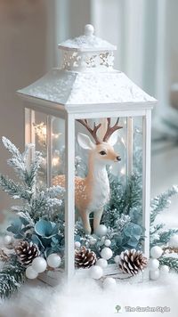 100 Inspiring Lantern Decor Ideas for Christmas You Can DIY - The Garden Style