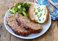 Balsamic Glazed Meatloaf