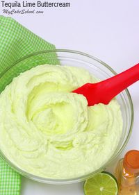 Tequila Lime Buttercream Frosting Recipe by MyCakeSchool.com!