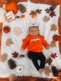 #babygirlclothes #fall #photography #photoshoot #falloutfit #pumpkin