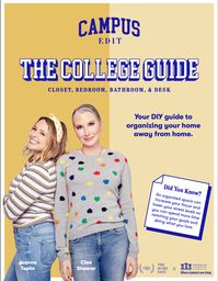 Transform your personal space with The Home Edit’s Campus Edit from the American College Community! 🏡 From closet to desk, get tips to turn your dorm into a well-organized, stress-free zone. Explore our DIY guide to enhance focus and style in your home away from home. Tap to start creating your perfect space!