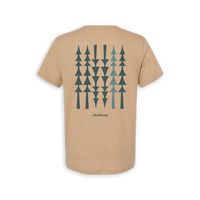 Inspired by forest views, the Treeline Tee combines comfort and function for any day on the trail. This soft tee features inclusive sizing so you can find your fit and get outside. Details: 60% comped ring-spun cotton, 40% recycled polyester Unisex sizing Set-in ribbed neckband Double-needle stitching