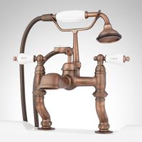 Glenwood Deck-Mount Tub Faucet with Variable Couplers,