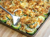 Cheesy Scalloped Zucchini | 12 Tomatoes