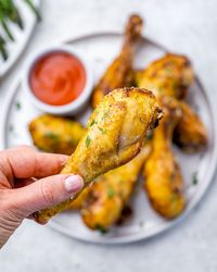 Air Fryer or Oven Roasted Cajun Drumsticks