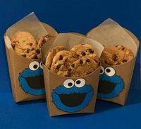 Cookie Monster Party Favors