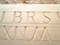 Carving Letters - The Woodworkers Institute