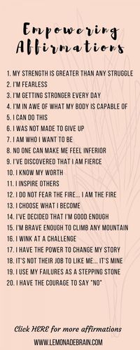 empowering affirmations #empowering #success #affirmations #positivity #positive #positivevibes #quotes #goodvibes #learn #grow #list