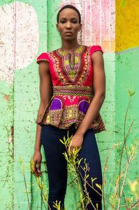 Dashiki Peplum