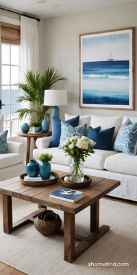 Do you also love beautiful coastal interiors? Then I got the ultimate guide for you. Check out my blog to learn all you need to know to achieve coastal aesthetics. And don't forget to save this pin for inspiration later!