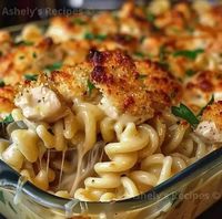 Garlic Parmesan Chicken Pasta Bake – Naomi's Recipes