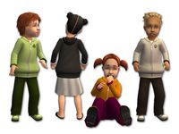 Mod The Sims - Little Hoodlums Collection for Toddlers