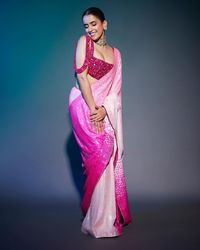 Embrace Spring Pre-Wedding Functions With These Sorbet Hued Sarees!