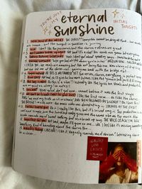 ariana grande eternal sunshine music journal page ideas