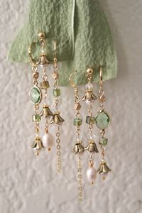 These versatile earrings are perfect for mixing and matching with all your outfits, making them suitable for any style. They also make a thoughtful gift to share with your sisters or best friends. M A T E R I A L S Gold Plated, Brass Leverback, Earring Hooks & Posts Tarnish Resistant Jewelry Wire & Chain Glass Beads & Charm Pendant Metal Floral Bead Caps Freshwater Pearls All jewelry is carefully handmade. Before shipping, each jewelry is inspected to ensure they are not broken or damaged. Pleas