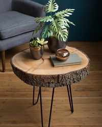 table basse naturelle bois diy