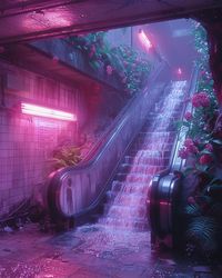 🩷💜 apocalyptic #ai #aiart #aiartcommunity #aiartwork #midjourneyv6 #midjourney #midjourneyart #midjourneygallery #pink #pinkaesthetic #digitalart #dreams #dreamland #surreal #midjourneycommunity #neon #neonlights #apocalypse #apocolyptic #cityphotography