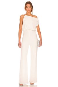 MISHA Emer Jumpsuit in Ivory | REVOLVE