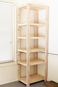 Everyone needs more storage in their garage. We'll show you how to build tall storage shelves, perfect for even the smallest garage to save space.