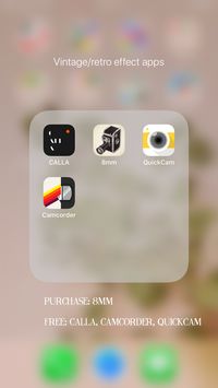 Vintage/ retro camera apps