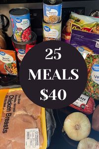 Can we make 25 meals for $40? This week I am CHALLENGING MYSELF TO COOK FOR MY FAMILY FOR ONLY $40! HOW MANY MEALS CAN I MAKE? I am doing another EXTREME BUDGET grocery challenge! We will be making delicious, easy, and affordable EXTREME BUDGET meals for my family of 4! We've done it before but is it still possible? It's easy! It's affordable! It's delicious! So let's get cooking!