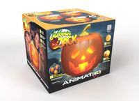 Jabberin Jack Talking Animated Pumpkin with Built in Projector & Speaker Plug'n Play