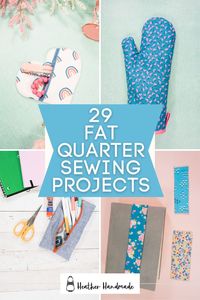 Sometimes you just want to make something with a little bit of fabric like a fat quarter. It’s not to have everything fit in a small space, and lots of these make the best gifts! I’ve put together a big list of fat quarter projects made with cotton fabric. When buying a fat quarter you are almost always are buying a piece of quilting cotton.