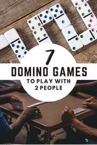 Learn how to play these 7 Dominoes Games. #howtoplay #gameguide #groupgames #games #dominoes domino games for kids | domino games for kindergarten | dominos game rules | easy domino games | domino games for kids children | domino games for kids fun | family game night | family game night ideas | family games indoor | family games for all ages | fun family games | diy family games | fun games for kids | fun games to play with friends | fun games to play at a sleepover | fun games for adults