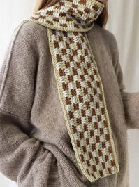 Crochet Pattern Blok Scarf - Etsy