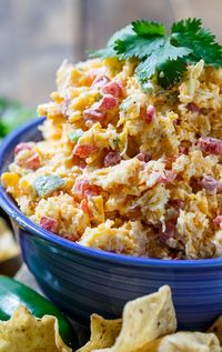 This Tex Mex twist on pimento cheese has southwestern seasonings and jalapenos.