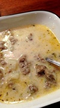 Jimmy Dean Hearty Sausage and Potato Soup - serves 6 to 8