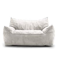 Amazon.com: Big Joe Imperial Fufton in Comfort Suede Plus, Cement: Home & Kitchen