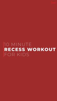 Struggling to keep your kids focused on their schoolwork at home? Get your precious time back or join in on the fun, as you help your kids get out all the wiggles with this 10-minute recess break workouts for school kid’s series! Just press play for recess breaks made easy, there's one for each day of the week. #sunnyhealthfitness #kidsworkouts #workoutsforkids #recessbreak #recessideas #teacherideas #teachers