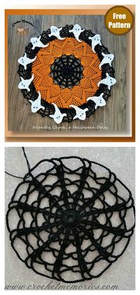 9 Halloween Doily Free Crochet Pattern - Page 2 of 2