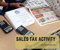 This is an authentic, real-world problem-solving activity that is easy to put together and perfect for teaching sales tax. Middle school math