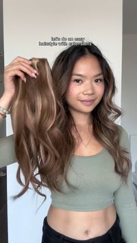 Easy Hairstyle with Extensions