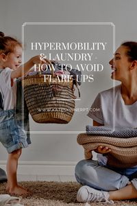 You can do laundry as a Hypermobile without causing a flare-up. It's all about working smarter, not harder!