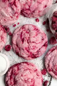 Explore the delightful world of raspberry cookies with Lane & Grey Fare. These treats combine the sweet and tangy flavors of fresh raspberries, creating a cookie experience that's both comforting and indulgent. Perfect for any occasion, they offer a delicious twist on a classic favorite.