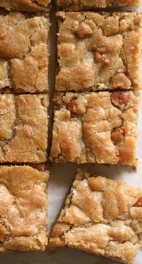 Butterscotch Blondies...