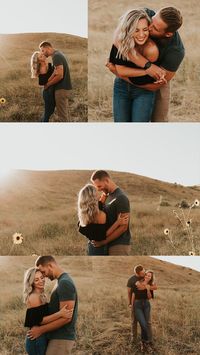 Boise Foothills Engagement Session | Engagement pictures poses, Engagement photos fall, Engagement photo poses