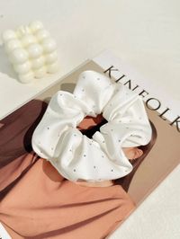 Rhinestone Decor Scrunchie | SHEIN USA