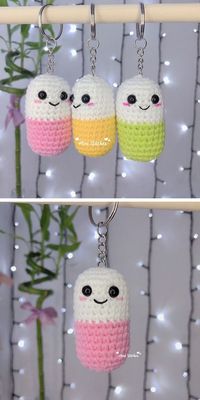 Fantastic Crochet Keychain Ideas