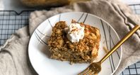 Spiced Apple Baked Oatmeal